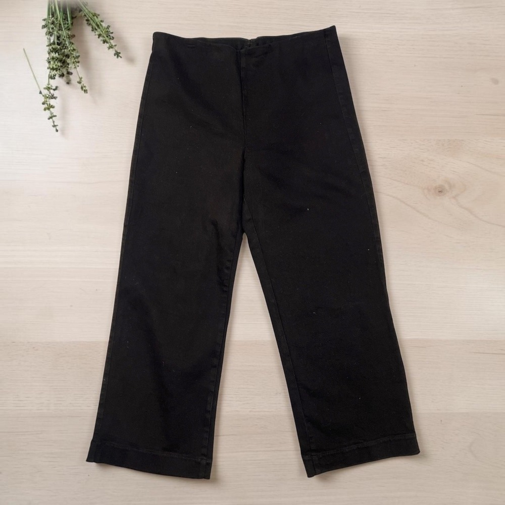 Frank & Eileen Illusion 04 Pull On Crop Pants Quiet Luxury Minimalist Sz 14